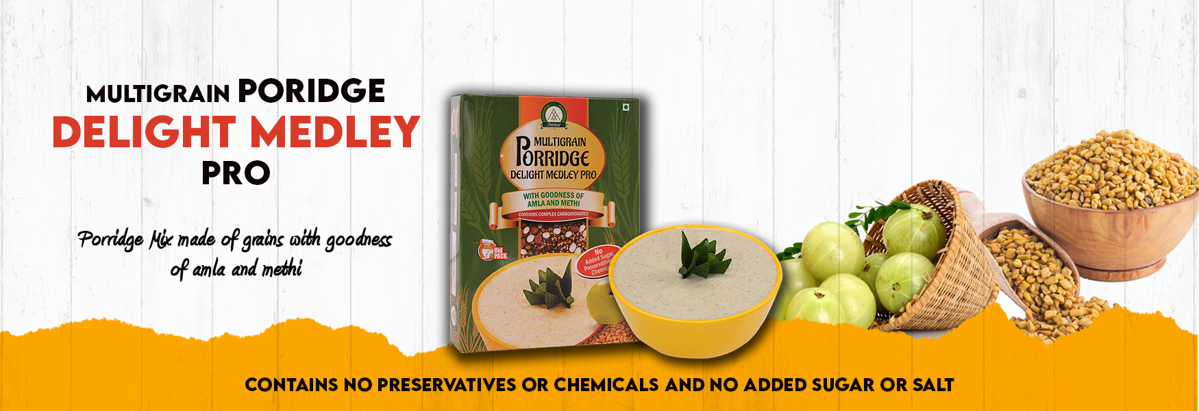 Ammae Delight Medley PRO | Multigrain Porridge Mix - Ammae Foods India